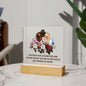 Mother and Daughter - Square Acrylic Plaque