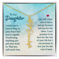To My Daughter - Birth Month Blossom Bling - Personalized