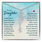 To My Daughter - Birth Month Blossom Bling - Personalized