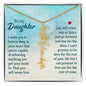 To My Daughter - Birth Month Blossom Bling - Personalized