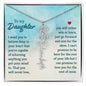 To My Daughter - Birth Month Blossom Bling - Personalized