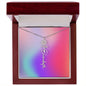 Birth Flower Name Necklace - 50% OFF and FREE Shipping!