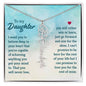 To My Daughter - Birth Month Blossom Bling - Personalized
