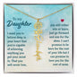 To My Daughter - Birth Month Blossom Bling - Personalized