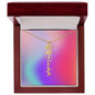 Birth Flower Name Necklace - 50% OFF and FREE Shipping!