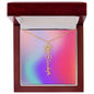 Birth Flower Name Necklace - 50% OFF and FREE Shipping!