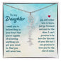 To My Daughter - Birth Month Blossom Bling - Personalized