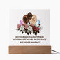 Mother and Daughter - Square Acrylic Plaque