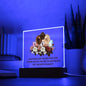 Mother and Daughter - Square Acrylic Plaque
