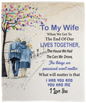 To My Wife | Cozy Plush Fleece Blanket - 50x60
