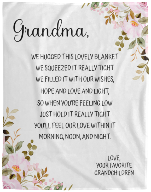 To My Grandma | Cozy Plush Blanket