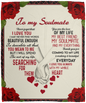 To My Soulmate | Cozy Plush Fleece Blanket - 50x60