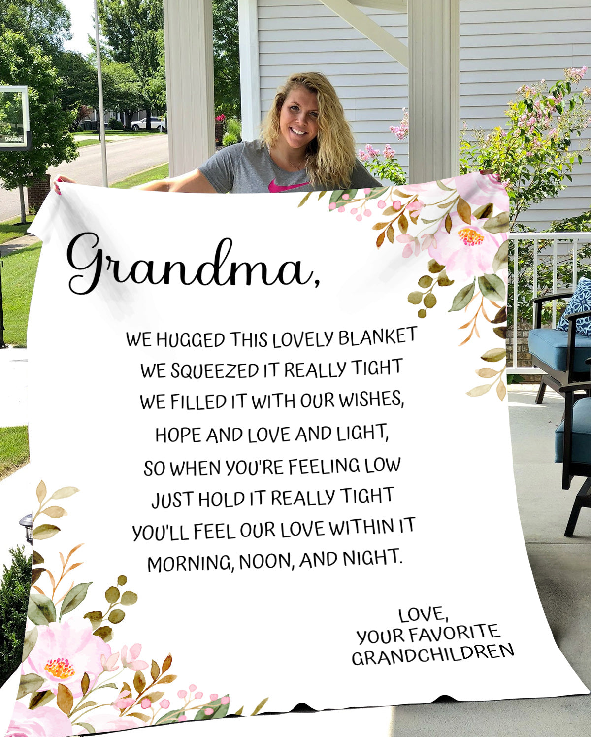 To My Grandma | Cozy Plush Blanket