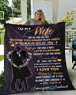 To My Wife | Cozy Plush Fleece Blanket - 50x60