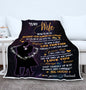 To My Wife | Cozy Plush Fleece Blanket - 50x60