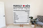 Perfect Wife | Cozy Plush Fleece Blanket - 50x60