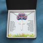 Happy Easter | Cross Necklace