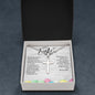 Happy Easter | Cross Necklace