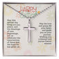 Happy Easter | Cross Necklace