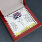 Happy Easter | Cross Necklace