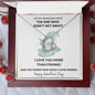 I Love You More Than Fishing | Forever Love Necklace