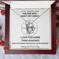 I Love You More Than Hunting | Forever Love Necklace