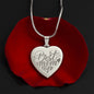 Engraved Heart Necklace | Best Mom Ever