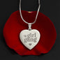 Engraved Heart Necklace | Girl Gang