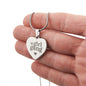 Engraved Heart Necklace | Girl Gang