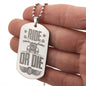 Ride or Die - Engraved Dog Tag Necklace