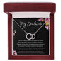 To My Soulmate | For Her | Perfect Pair Necklace