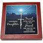 to My Beautiful Daughter | Faith Cross Necklace
