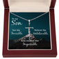 To My Son | Faith Cross Necklace