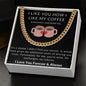 I Like You How I Like My Coffee | For Him | Cuban Link Chain