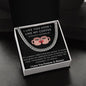 I Like You How I Like My Coffee | For Him | Cuban Link Chain