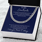 To My Soulmate | For Him | Cuban Link Chain