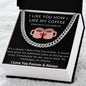 I Like You How I Like My Coffee | For Him | Cuban Link Chain