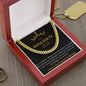 To My Soulmate | For Him | Cuban Link Chain