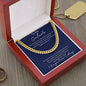 To My Soulmate | For Him | Cuban Link Chain