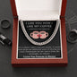 I Like You How I Like My Coffee | For Him | Cuban Link Chain