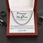 Promise Necklace | For Him | Cuban Link Chain