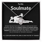 To My Soulmate | Love Knot Necklace