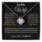 To My Wife | Love Knot Necklace