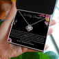 To My Daughter | Love Knot Necklace