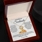 To My Soulmate | I Love You More Than Pizza | Love Knot Necklace