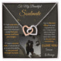 To My Soulmate | Interlocking Hearts Necklace