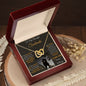 To My Soulmate | Interlocking Hearts Necklace