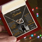 To My Soulmate | Interlocking Hearts Necklace