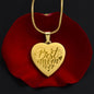 Engraved Heart Necklace | Best Mom Ever