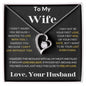 To My Wife | Forever Love Necklace